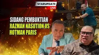 🔴LIVE !!! SIDANG PEMBUKTIAN RAZMAN VS HOTMAN PARIS