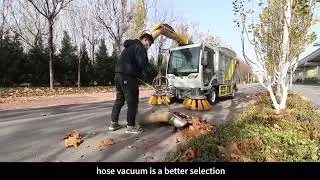 Urban Commercial Street Leaf Vacuum Trucks&Leaves Removal Equipment