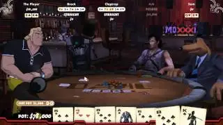Steve Lays Down the Pain And Then Recieves Some - Poker Night 2
