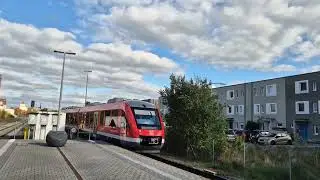 Einfahrt der Regionalbahn 58740 am 18.10.2025 in N&uuml;rnberg NOBf