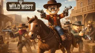 Rayyan Plays The Wild West on Roblox 🤠 | Epic Cowboy Adventure in a Trending Game! #roblox #obby