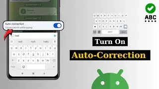 How To Turn On Autocorrect On Android Keyboard
