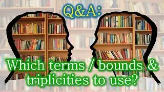 Q&A: Which set of terms/bounds and triplicity rulers is correct?