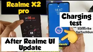 Realme x2 pro charging test after realme ui update