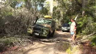 Fraser Island 2015 4WD (Land Rover Perentie)