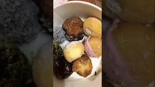 MISTER DONUTS 🍩 #amazingshorts #satisfying #dessert #misterdonut