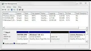 How To Create Partition of Hard Disk In Windows 10