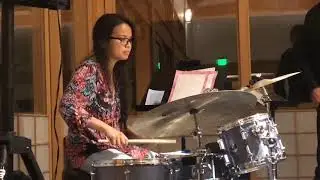 Holly Hoffman band playing Sonny Rollins&rsquo; &ldquo;St Thomas&rdquo;.