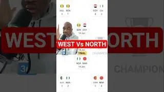 AFCON 2025 SEMI FINALS IS A WEST V NORTH CLASH! #afcon2025 #afcon #semifinal2025