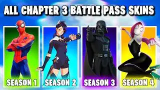 ALL Chapter 3 Battle Pass Skins in Fortnite!
