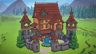 Minecraft: How To Build A Castle | Easy Tutorial