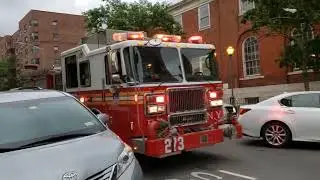 FDNY Engine 273 responding to a class 3 alarm