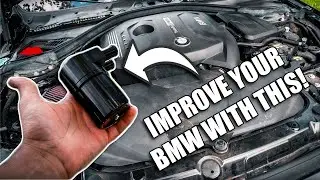 HOW TO INSTALL A BMS OIL CATCHING CAN ON YOUR BMW F30 (330i b46)