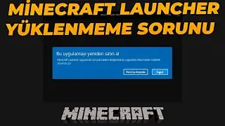MİNECRAFT LAUNCHER Y&Uuml;KLENMEME SORUNUNU &Ccedil;&Ouml;ZD&Uuml;M | 2022 (Minecraft Launcher Uygulaması Sorunu)