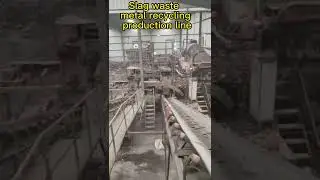 scrap metal recycling#Scrap metal recycling production line #scrap #Slag processing equipment