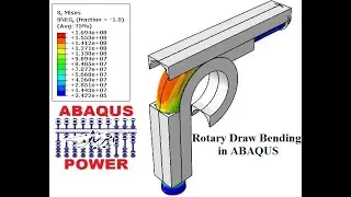 Rotary Draw Bending in ABAQUS