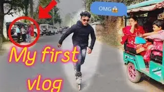 My first vlog 😍 // Wow reaction from public 😈 //