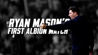 Ryan Mason's first Albion matchday
