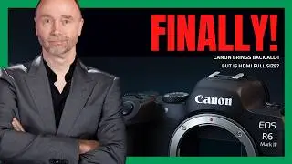 Мы только что получили новые утечки характеристик R6 III!