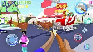 Dude Theft Wars Open World Sandbox Simulator BETA #11 - Android gameplay