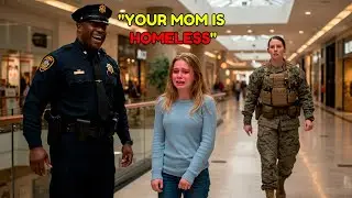 Black Racist Cop Humiliates A Girl When Suddenly Her Mother Swat Appears