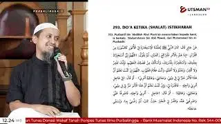 LIVE  Do'a Ketika (Shalat ) Istikharah | Hadits No.703 Bag.2 - Ustadz Abdullah Zaen, Lc. M.A.