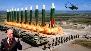 Just 5 minutes ago! Russian Oreshnik missiles bombarded Ukraine International Airport - ARMA 3