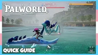 Where To Catch To Alpha Azurobe *Milotic* In Palworld | Location Quick Guide