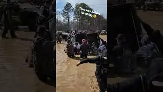 Canam Defender sunk at River Run ATV Park #canam
