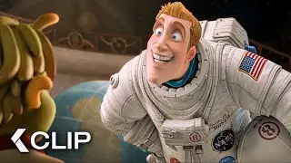 Unexpected FRIENDSHIP Between Human And Alien - PLANET 51 Clip (2009)