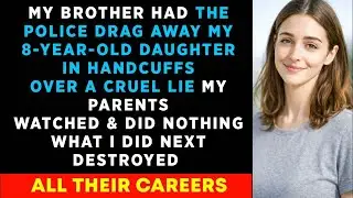 My Brother Had the Police Drag Away My 8Yr Old Daughter in Handcuffs Over a Cruel Lie
