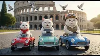 Mama Cat & Kitten: Ocean Treasure, Egyptian Pyramid & Sahara Desert Adventure 🌊🏺🏜️