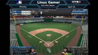 OOTP Baseball full season. April 20, 2020