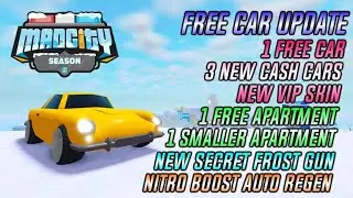 How To Get The Free Car (Mad City Update ) Where To Get The Free Car Plus T150 For Free Easy