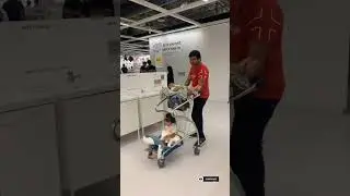 stroller vs rolling #veda #youtubeshorts