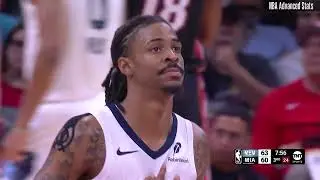 Ja Morant 30 pts 5 reb 3 ast vs Miami Heat | 2025-04-03