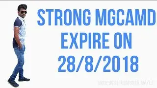 Strong MGCAMD ALL SAT OK ,expire on 28/8/2018