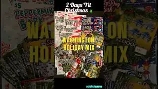 $50 Washington Lottery Holiday Scratch Mix 🎁 | $5, $2 & $1 Tickets as Christmas Gets Close!