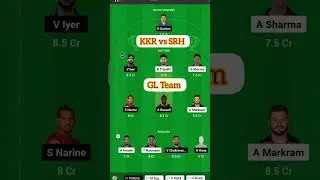 KKR vs SRH Dream 11 Team | KKR vs SRH | Russell |
