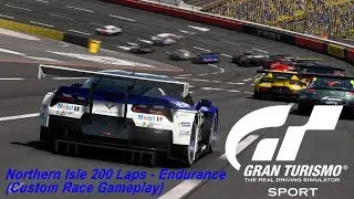 Gran Turismo Sport: Custom Endurance Race - Northern Isle 200 Laps with Gr.3