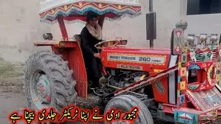 MF 260 trbou tractor for sale || out class tractor for sale || tractor for sale