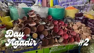 Day 2 in Agadir | Beach, Food & City Life 
