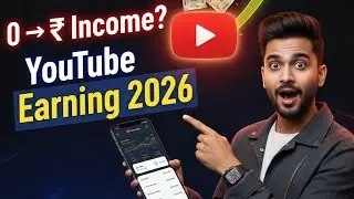 YouTube Se Paise Kaise Kamaye 2026 🔥 | 0 Se Income Tak Complete Beginner Guide | Part-1 #youtube