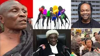 Daddy Lumba wife Akosua Serwaa and the legal wives team in Serious Press Conference over Properties.