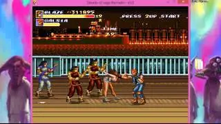 SORRV5 BKII Blaze Playthrough stages 4 and 5
