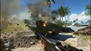 crack of the lightning spliting the ground! (battlefield 5)