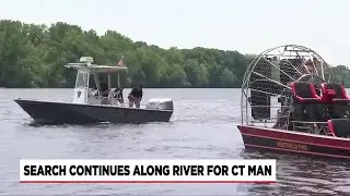 Mother of missing man speaks out as search continues on Connecticut River