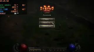 Diablo II: Resurrected - i3 7100 + GTX 1050Ti + 16GB