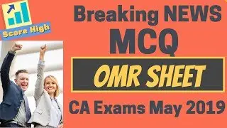 ICAI  Breaking News OMR Sheets For CA Inter and CA Final Level