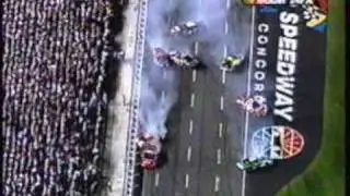 2005 Nextel - Multicar wreck and Kevin Harvick and Joe Nemechek confrontation - Part 1